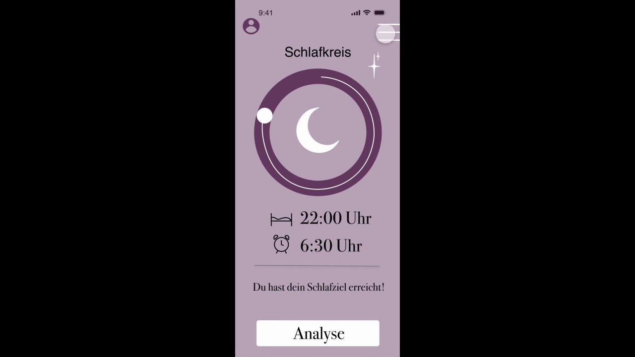 App-Design: Die Schlaf-App von Jana